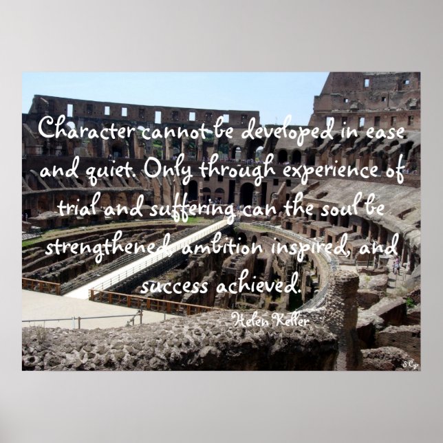 Affiches Le caractère ne peut pas être développé ... (Devant)