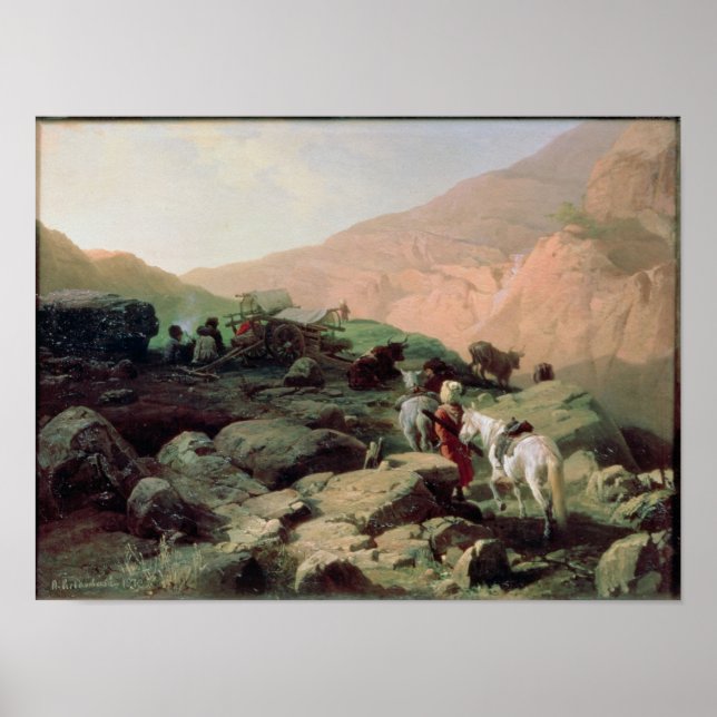 Affiches Le Caucase, 1872 (Devant)