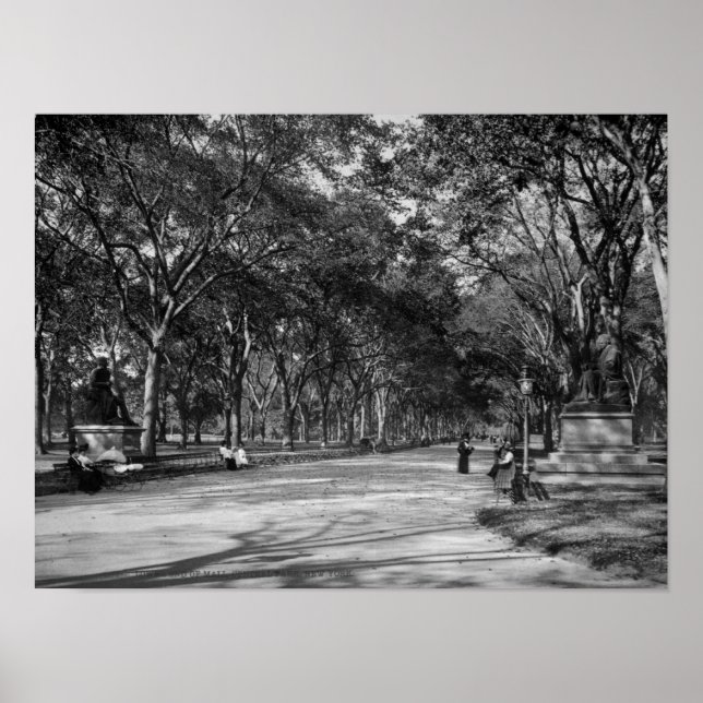 Affiches Le centre commercial de Central Park à New York (Devant)