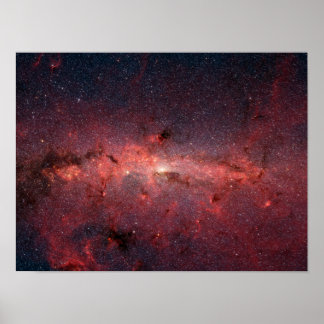 Affiches Le centre de la Galaxie de la Voie Lactée