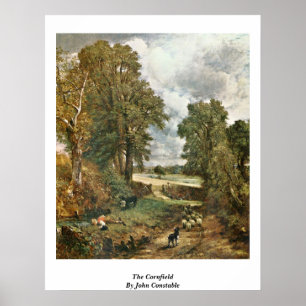Affiches Le champ de maïs par John Constable