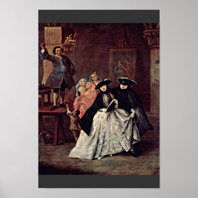 Affiches Le Charlatan De Longhi Pietro (Meilleure Qualité) (Devant)
