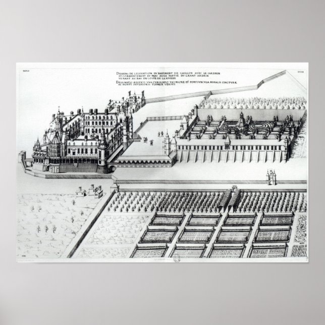 Affiches Le château de Gaillon (Devant)