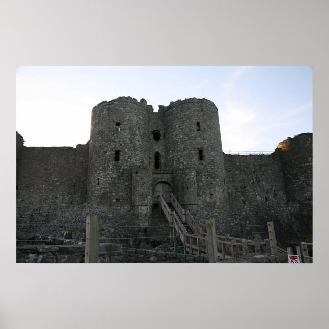 Affiches Le château de Harlech (Devant)
