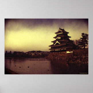 Affiches Le château de Matsumoto, Japon