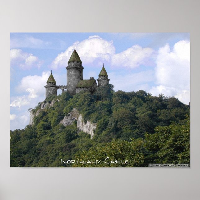 Affiches Le château de Northland (Devant)