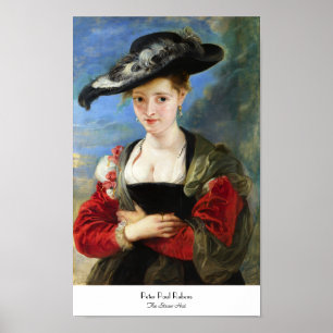 Affiches Le chef d'oeuvre de Peter Paul Rubens de chapeau