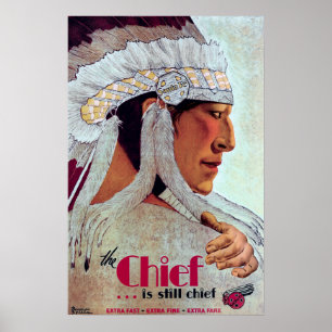 Affiches LE CHEF ..... est toujours CHEF c. 1929