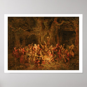 Affiches Le chêne de Herne "des joyeuses épouses de