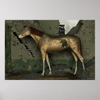 Affiches Le cheval de paille