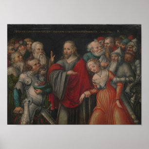 Affiches Le Christ et l'adultère