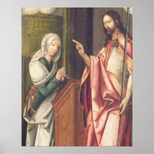 Affiches Le Christ le rédempteur bénissant une femme