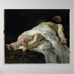 Affiches Le Christ pris vers le bas de la croix, 1874