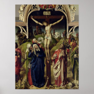 Affiches Le Christ sur la croix, les femmes saintes