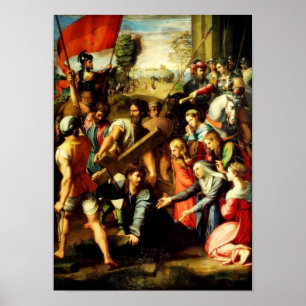 Affiches Le Christ tombant sur le chemin à l'affiche de