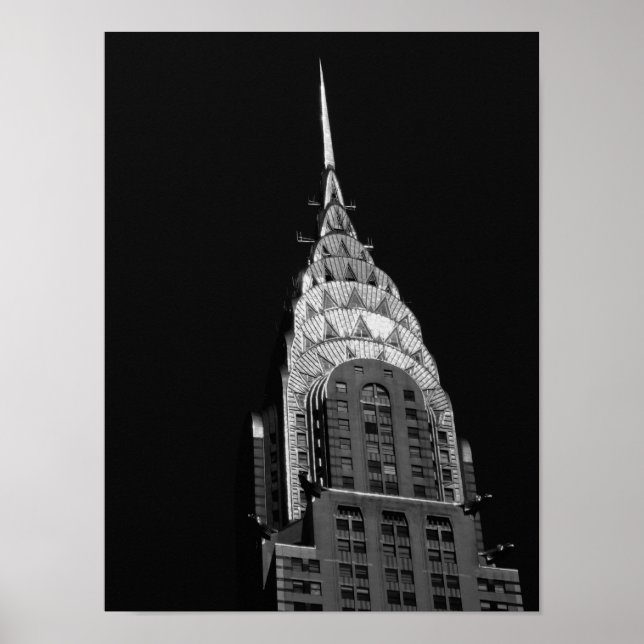 Affiches Le Chrysler Building - New York City (Devant)