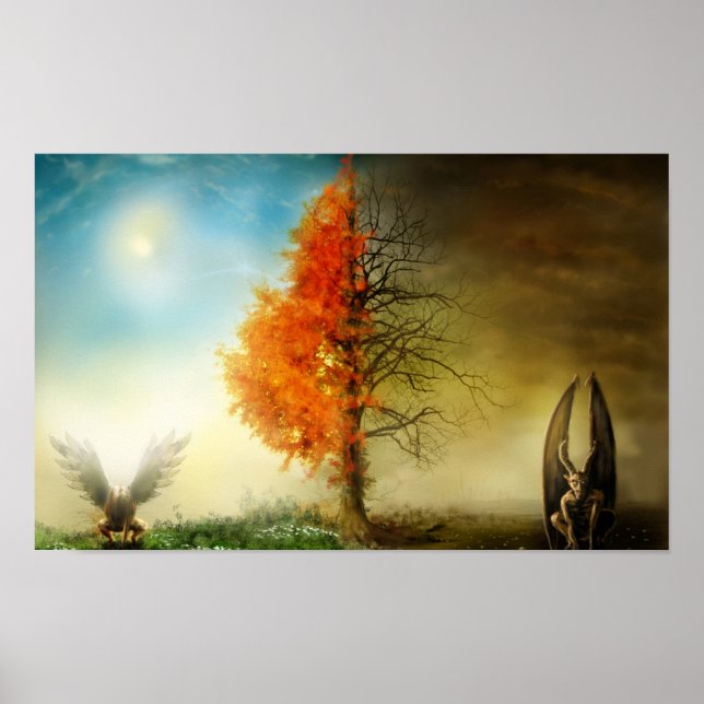 Affiches Le ciel et l'enfer (Devant)