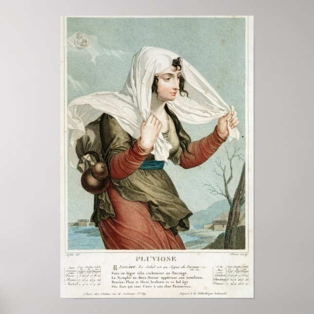 Affiches Le cinquième mois pluvieux du républicain (Devant)