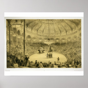 Affiches Le cirque national, publié par Auguste Bry (éclair