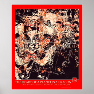 Affiches Le Coeur d'une planète est un Dragon, V. 2