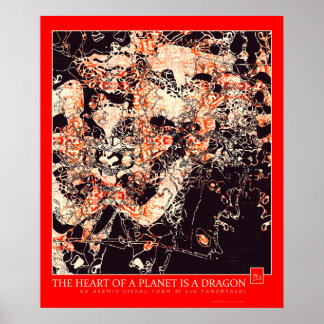 Affiches Le Coeur d'une planète est un Dragon, V. 2