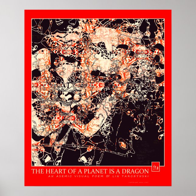 Affiches Le Coeur d'une planète est un Dragon, V. 2 (Devant)