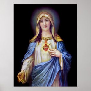 Affiches Le Coeur Immaculé de Marie
