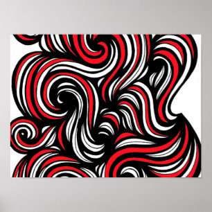 Affiches Le coffre-fort accomplissent réfléchi