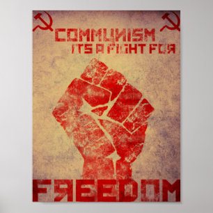 Affiches Le communisme est un combat
