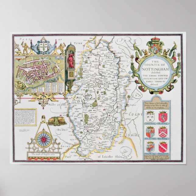 Affiches Le comte de Nottingham, gravé par Jodocus (Devant)