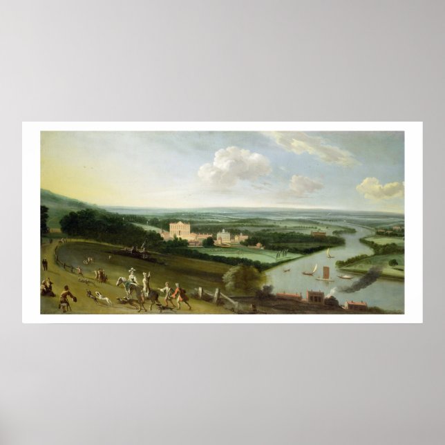 Affiches Le comte de Rochester's House, New Park, Richmond, (Devant)
