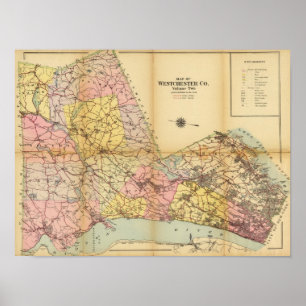 Affiches Le comté de Westchester, New York