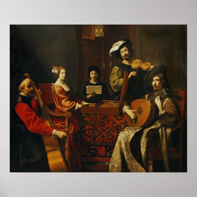 Affiches Le concert (Devant)