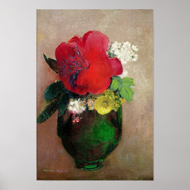 Affiches Le coquelicot rouge (Devant)