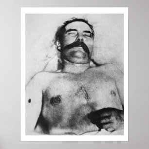 Affiches Le corps de John Wesley Hardin (1853-95) après hav