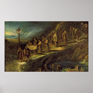 Affiches Le cortège du linceul saint