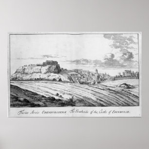 Affiches Le côté sud du château d'Édimbourg