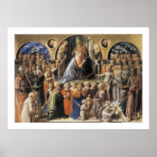 Affiches Le couronnement de la Vierge