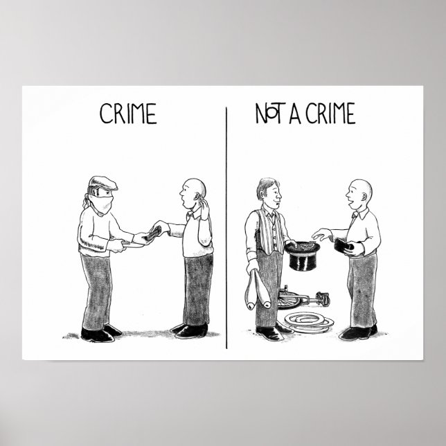 Affiches Le crime, pas un crime (Devant)