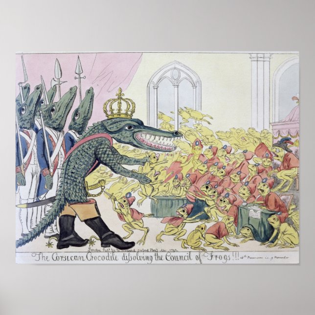 Affiches Le crocodile corse (Devant)