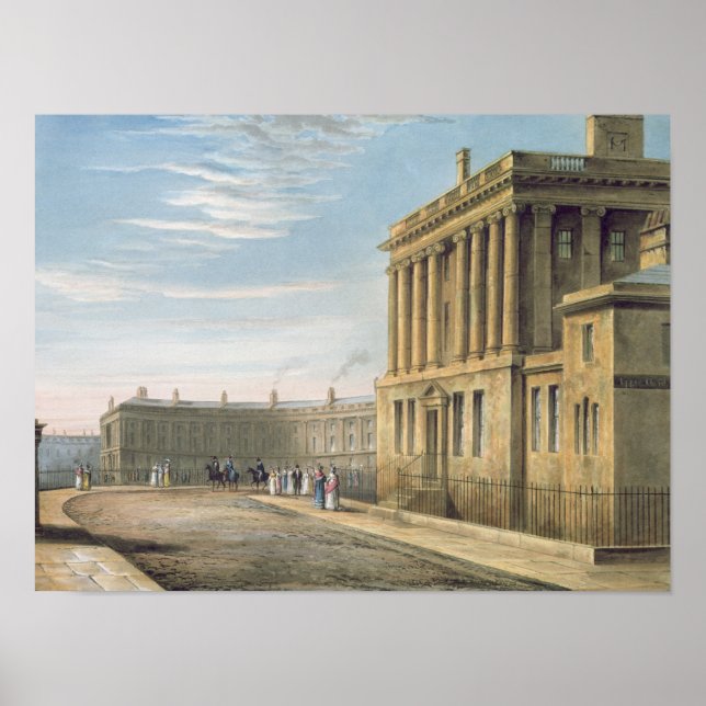 Affiches Le croissant royal, bain 1820 (Devant)