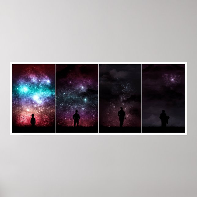 Affiches Le cycle de vie de l'esprit créatif (Devant)