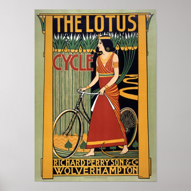Affiches Le cycle du Lotus, 1896 (Devant)