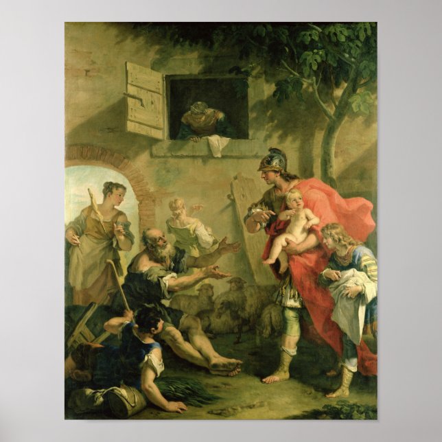 Affiches Le Cyrus infantile avec le berger (Devant)