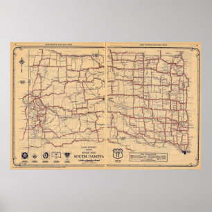 Affiches Le Dakota du Sud