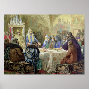 Affiches Le début de la dissidence d'église en Russie