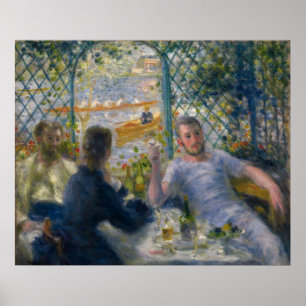Affiches Le déjeuner du tour de Pierre-Auguste Renoir