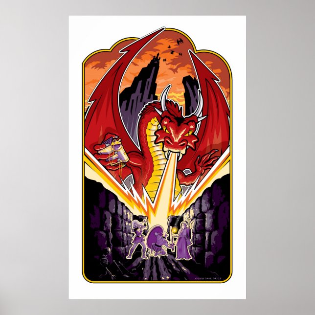 Affiches Le Den du Dragon (Devant)