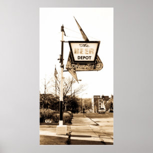 Affiches Le dépôt de bière