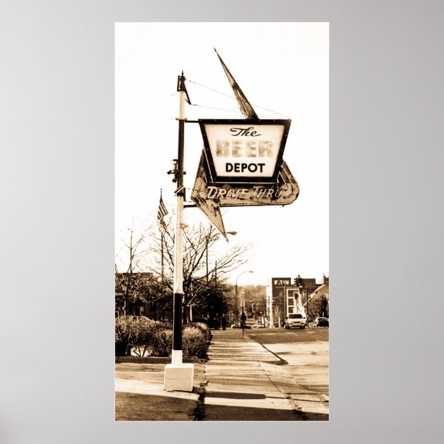 Affiches Le dépôt de bière (Devant)
